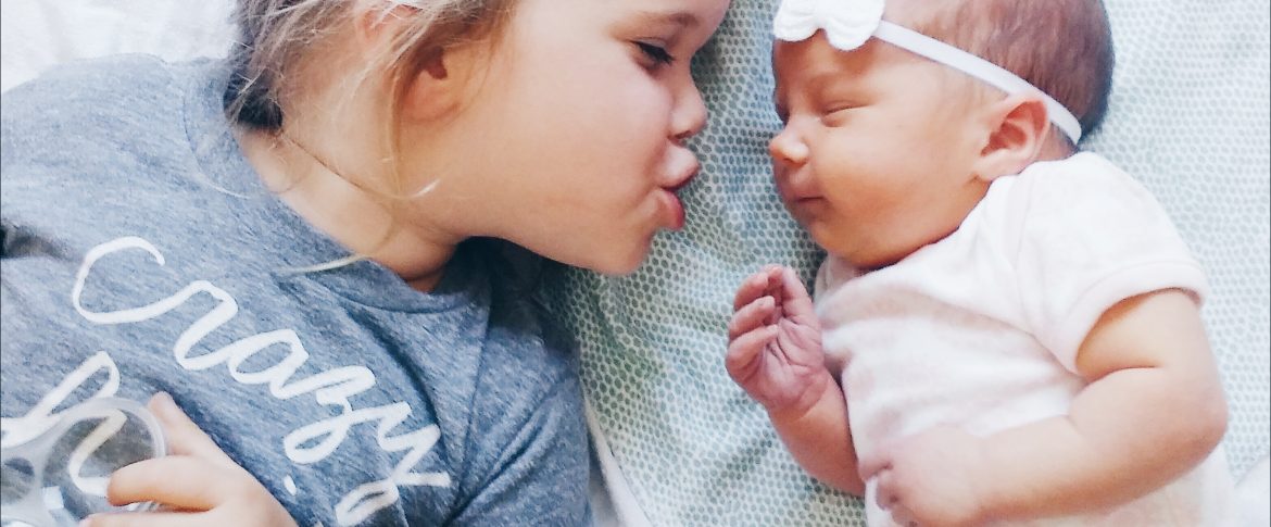 Newborn Photography of Sisters
