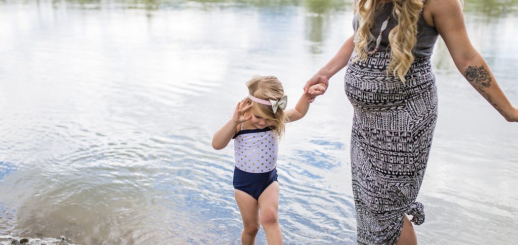 Mother and Daughter Maternity Style