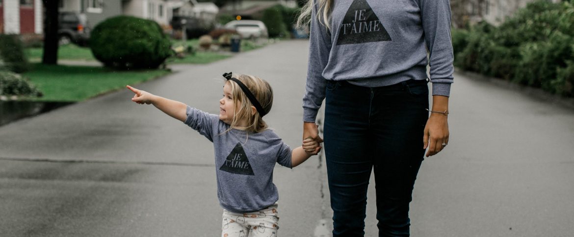 Mother and Daughter Twinning | Thoughts on what it means to become a mother and when that day comes at different ages for your children.