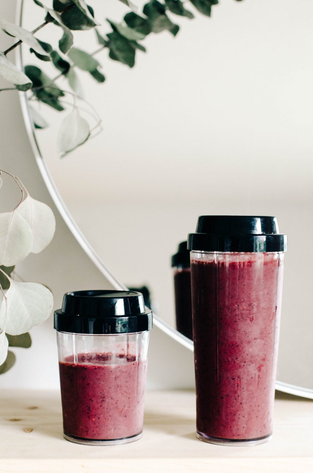 Berry and Greens Vegan Smoothie Recipe | How to make a dairy free smoothie