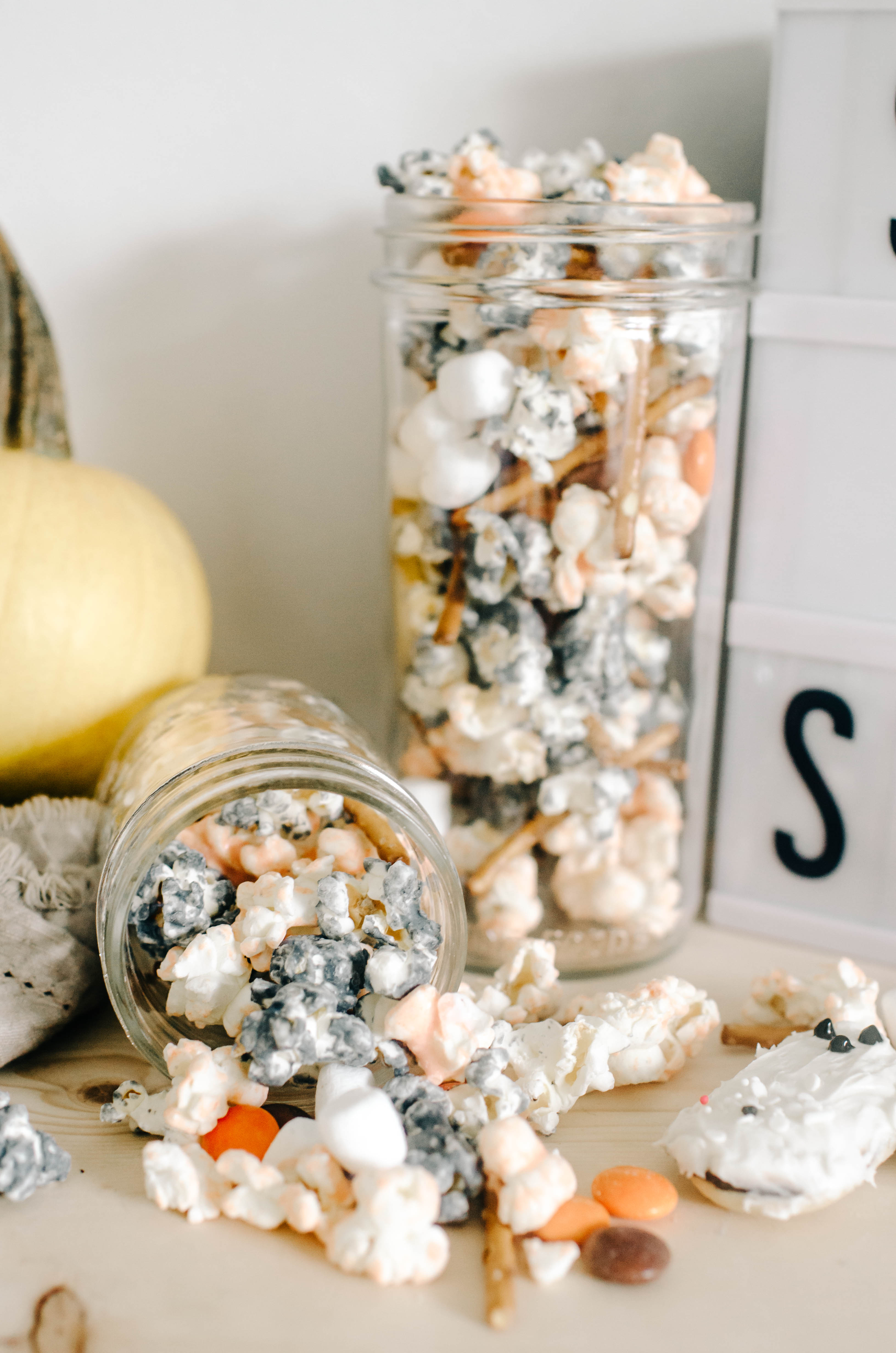 Ghosts & Ghouls Popcorn | 10 Simple Halloween Decor Ideas, DIY Crafts & Recipes