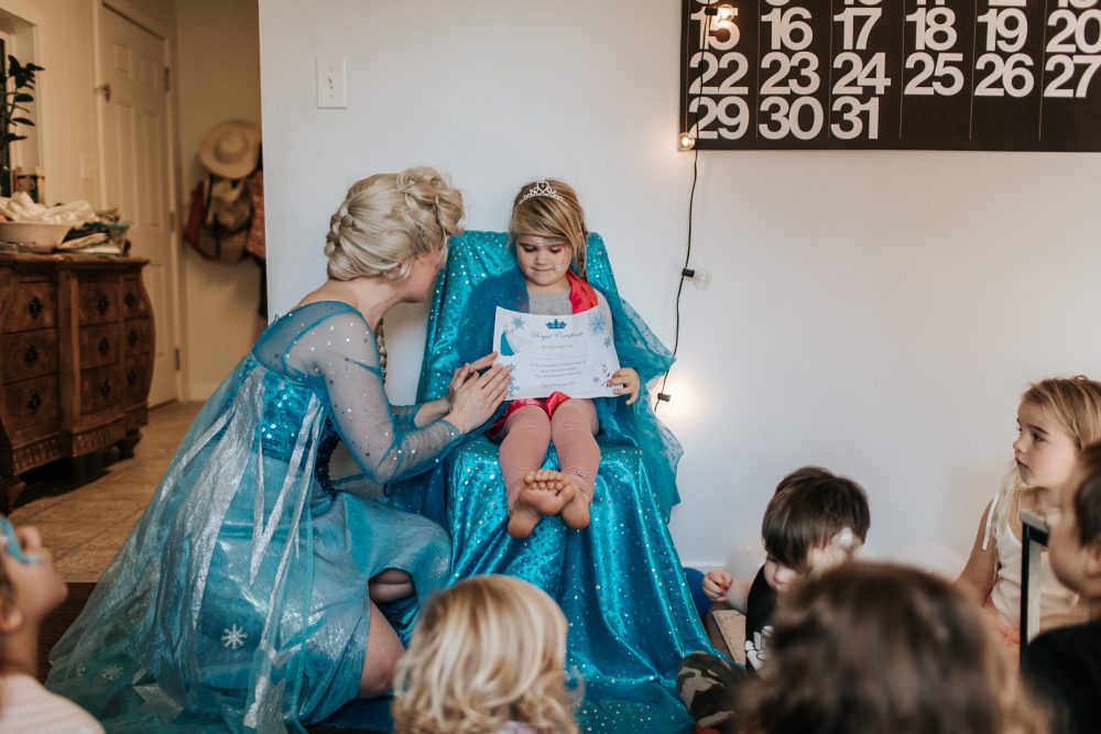 Frozen / Elsa Themed Princess Party in Vancouver and the Lower Mainland