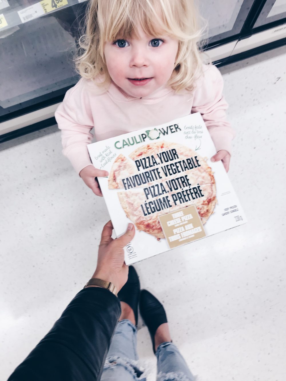Cauliflower Crust Pizza by Caulipower