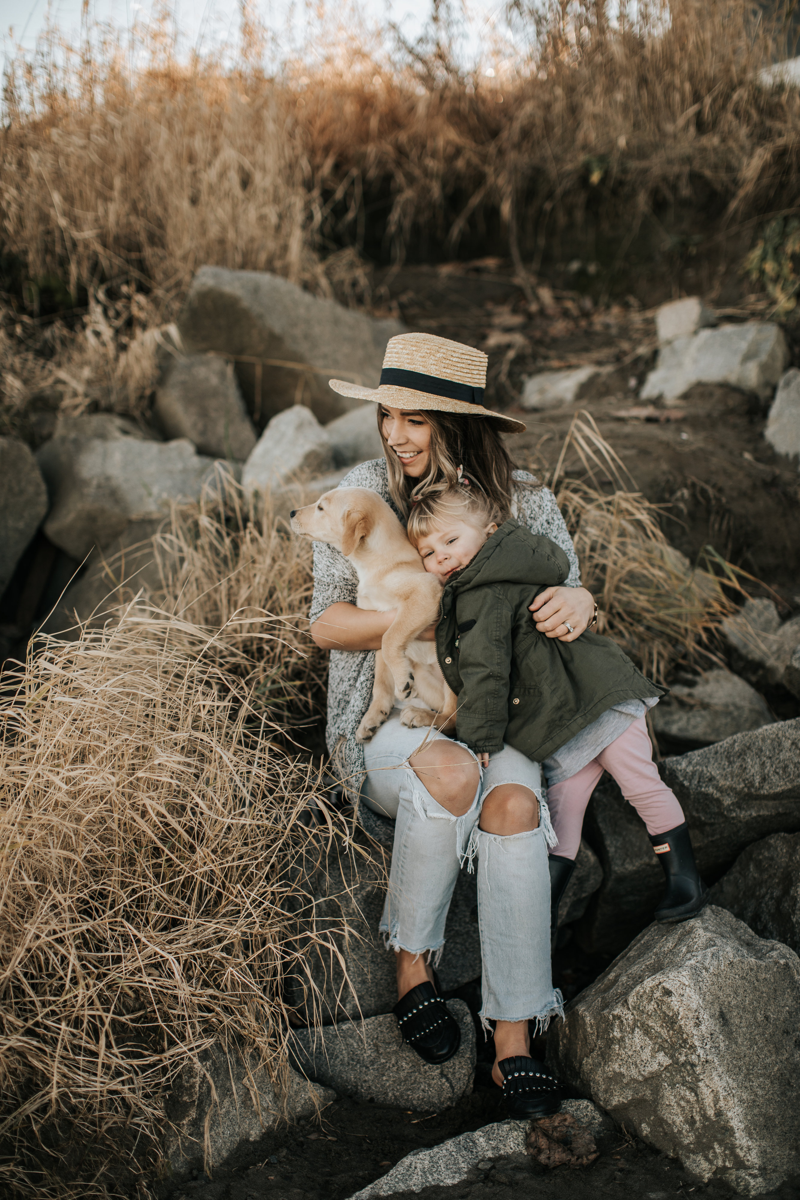 Things to Know Before getting a dog // Labrador Puppy and Little girl