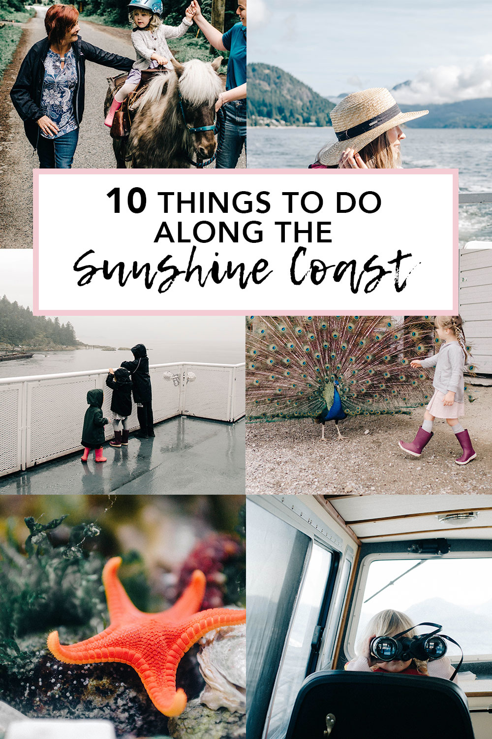 Things to do along the Sunshine Coast travelling BC Transit