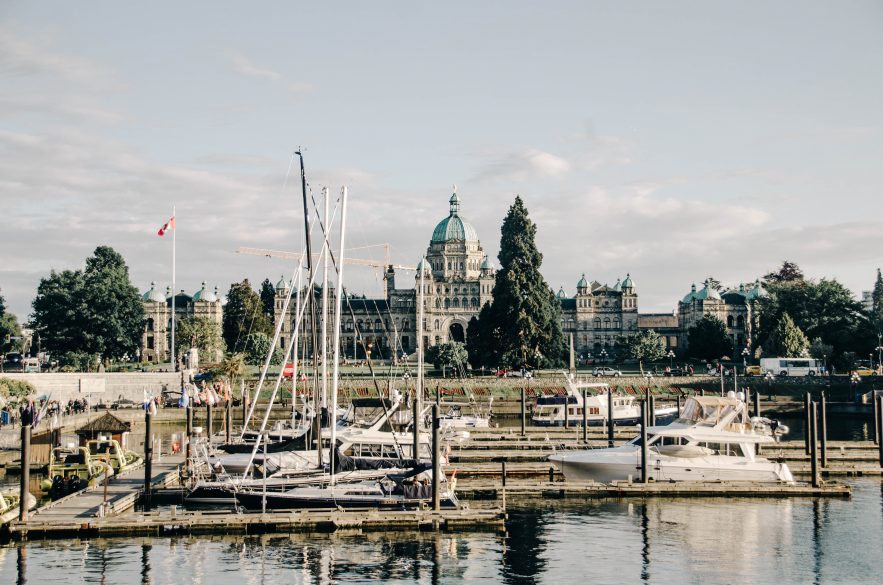 Parliament Building view from Milestones Restaurant in Victoria | 10 Things to do in Victoira BC