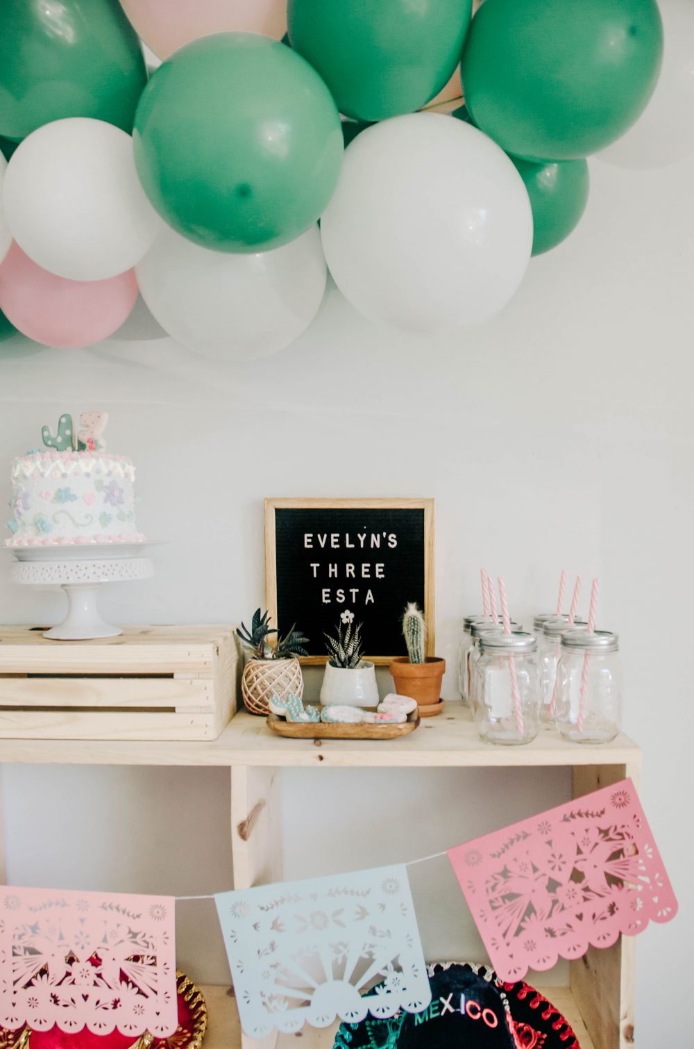 Three-esta! Mexican Themed Kids Birthday Party Ideas