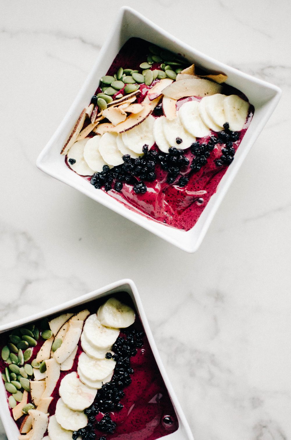 Blueberry Banana Easy Smoothie Bowl Recipe