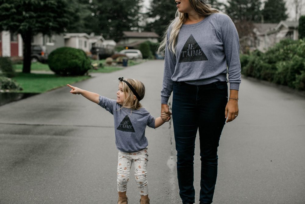 Mother and Daughter Twinning | Thoughts on what it means to become a mother and when that day comes at different ages for your children.