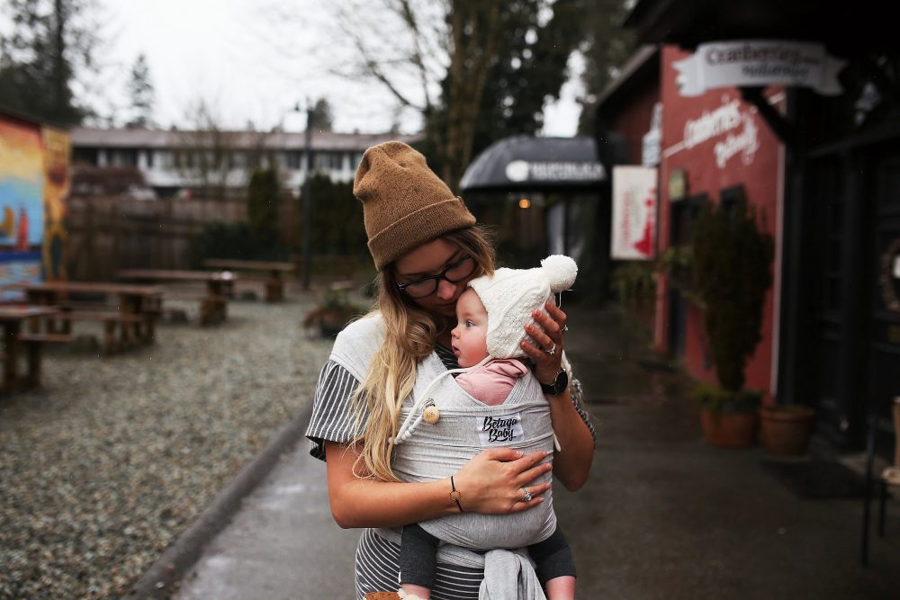 The One Baby Product I could not live without | Beluga Baby Wrap | Photo by Tamara Clark