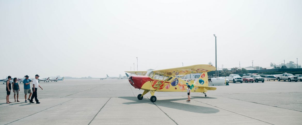 Jelly Bean Airplane | Abbotsford International Airshow Media Flight