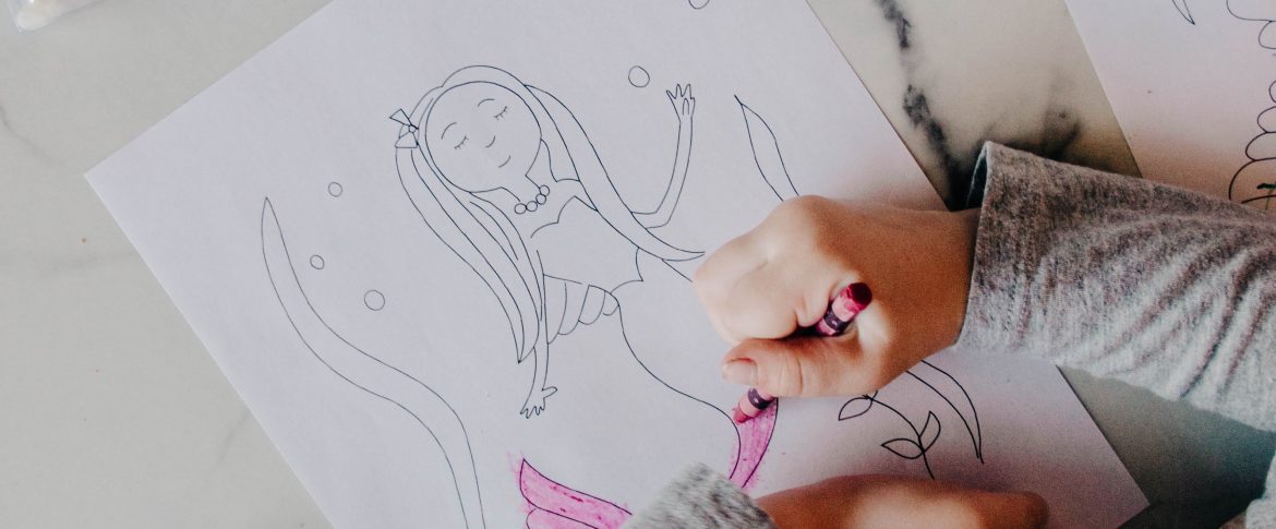 Mermaid Coloring Page Free Printable