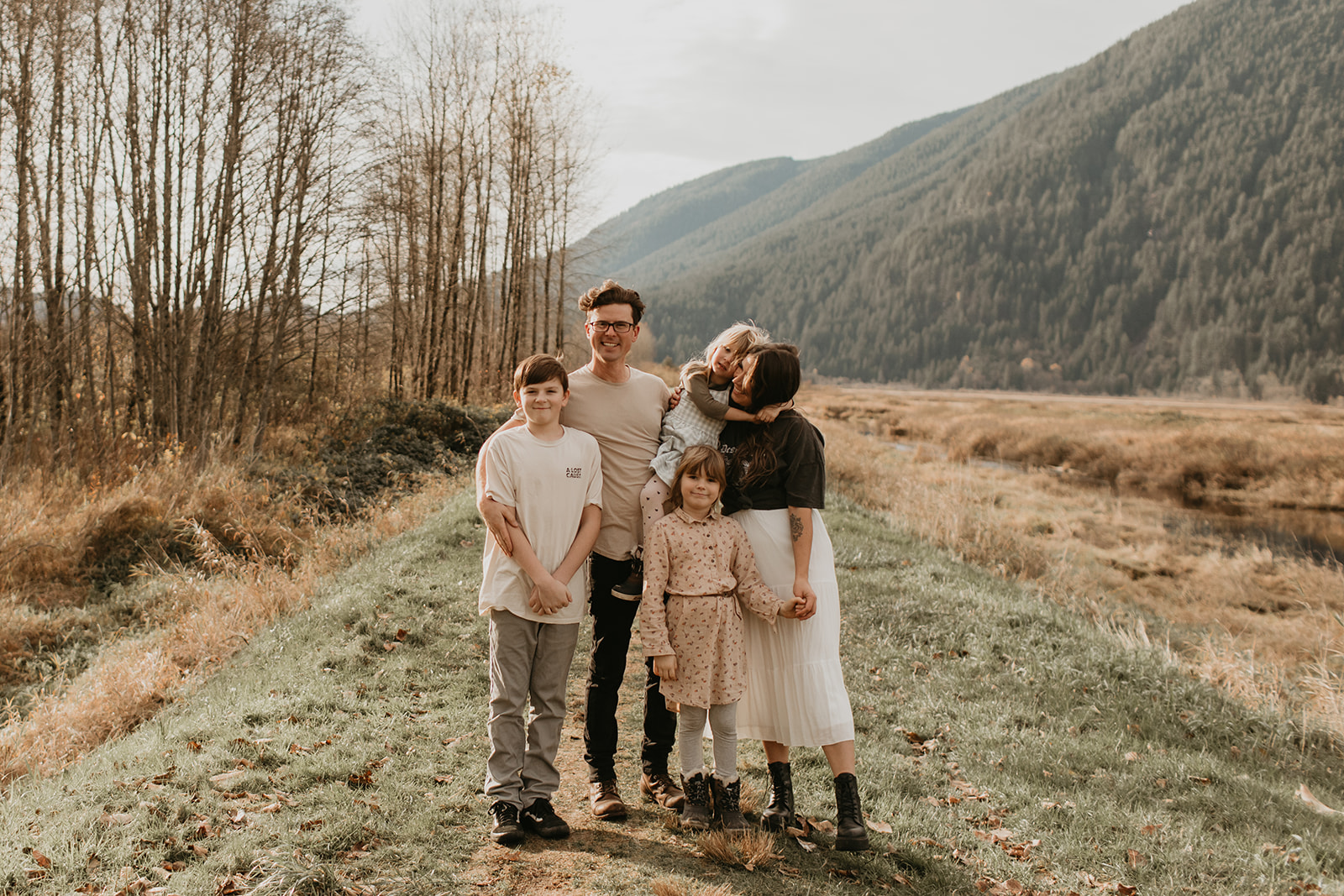 Family Photography in BC Canada at Pitt Lake